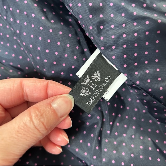 NWT Emporio &Co Dark Brown Faux Leather Jacket Coat Size XXL Fits like a Large - Picture 5 of 16